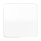 Jung - Enjoliveur double touche / Série CD 500 IP44 Blanc