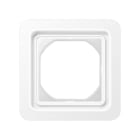 Jung - Cadre de finition 1 poste / CD 600 Blanc IP44