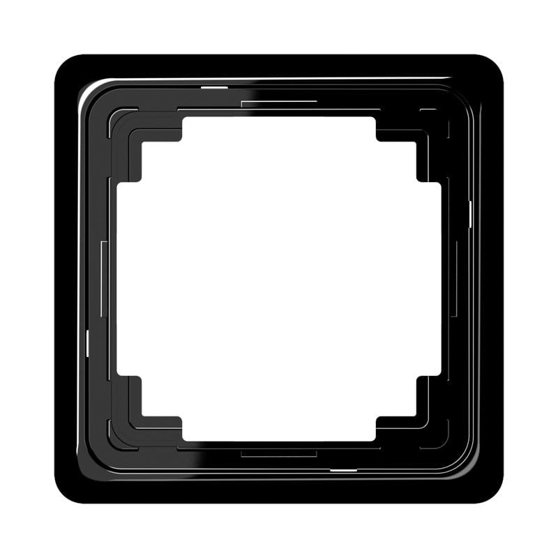 Jung - Cadre de finition 1 poste / Série CD Plus Noir