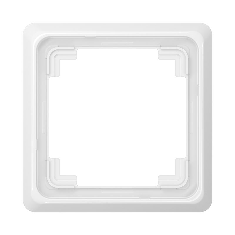 Jung - Cadre de finition 1 poste / Série CD Plus Blanc