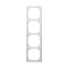 Jung - Cadre de finition 4 postes / Série CD Plus Blanc