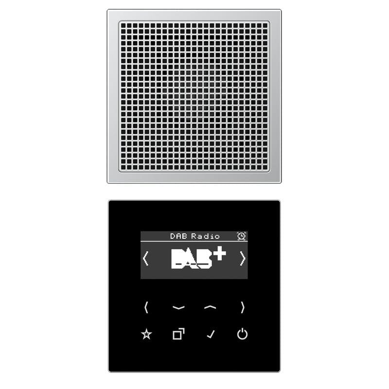 Jung - Smart Radio DAB+ kit Mono / LS 990 Aluminium