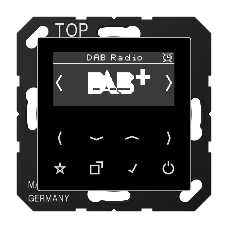 Jung - Smart Radio DAB+ / A500 Noir