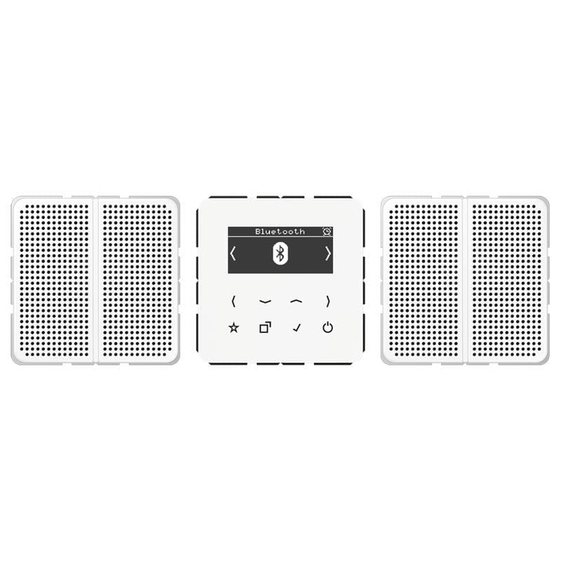 Jung - Smart Radio DAB+  Bluetooth- kit Stéréo / CD500 Blanc