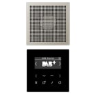 Jung - Smart Radio DAB+ kit Mono / LS 990 Métal INOX
