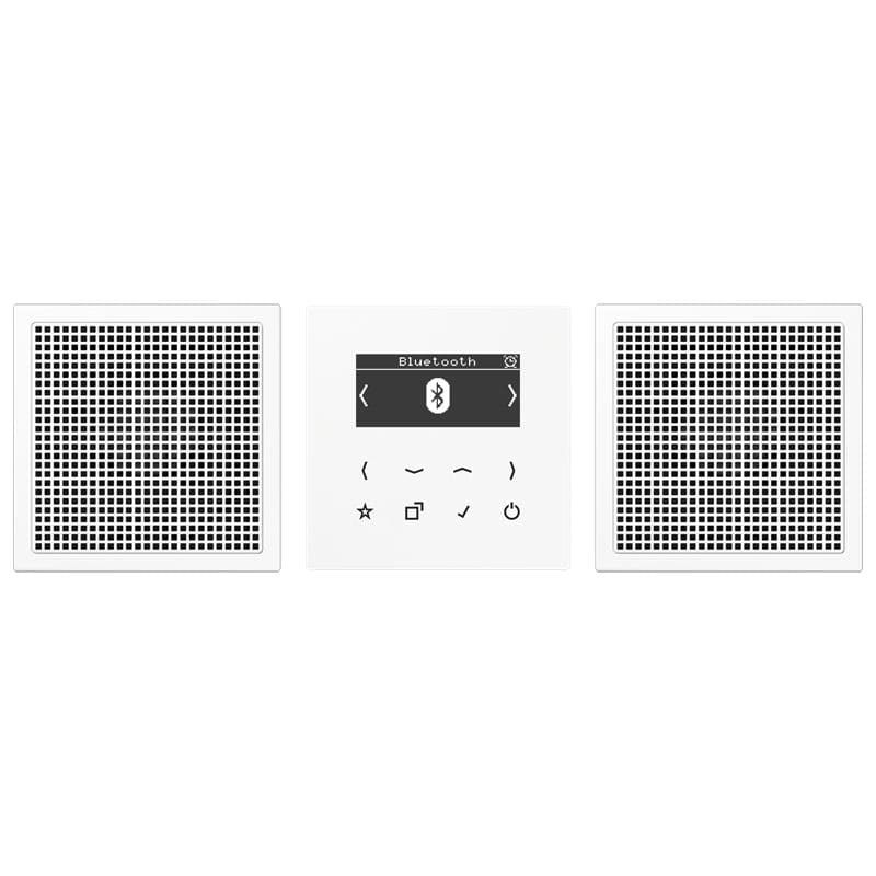 Jung - Smart Radio DAB+  Bluetooth- kit Stéréo / LS 990 Blanc
