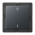 Jung - ENO Emetteur mural 2 voies & symb. 01 / A 500 Anthracite