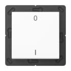 Jung - ENO Emetteur mural 2 voies & symb. 01 / A 500 Blanc