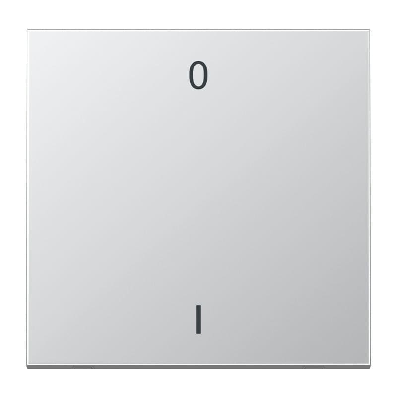 Jung - ENO Emetteur mural 2 voies & symb. 01 / LS 990 Aluminium