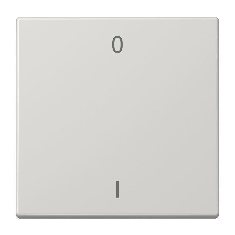 Jung - ENO Emetteur mural 2 voies & symb. 01 / LS 990 Gris clair