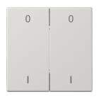 Jung - ENO Emetteur mural 4 voies & symb. 01 / LS 990 Gris clair