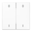 Jung - ENO Emetteur mural 4 voies & symb. 01 / LS 990 Blanc