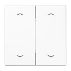 Jung - ENO Emetteur mural 4 voies & symb. Flèches / LS 990 Blanc