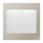 Jung - Signal lumineux LED balnc+blau / LS 990 Métal Inox