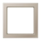 Jung - Cadre de compensation 55X55 / LS 990 Méta Inox