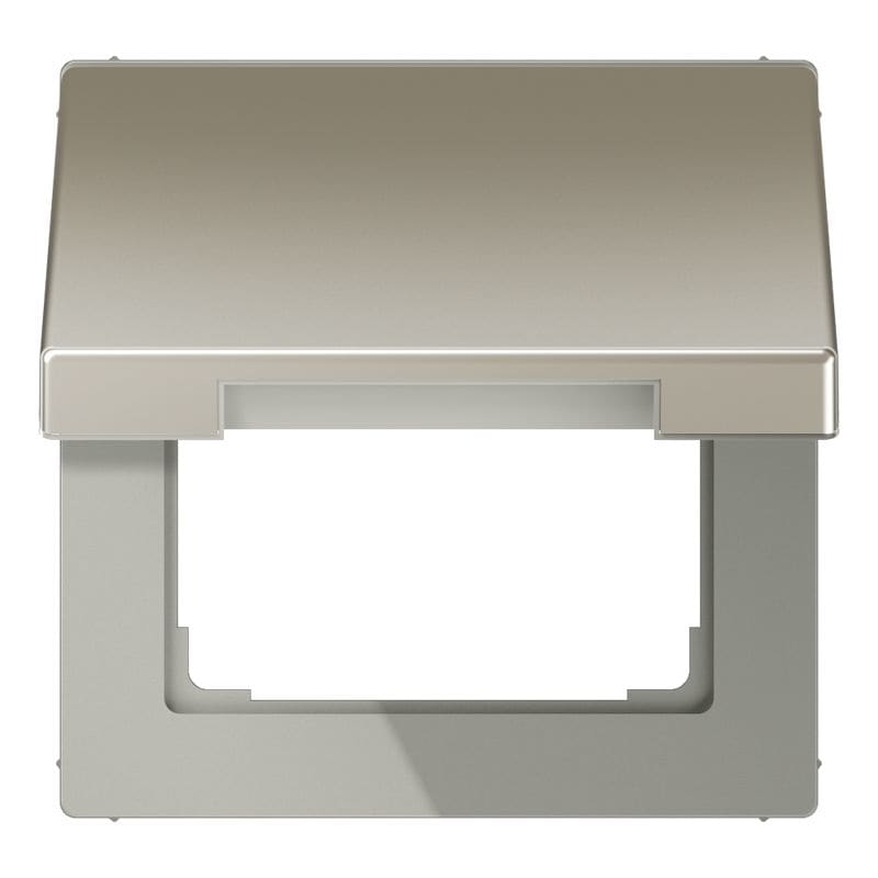 Jung - Enjoliveur couvercle / LS 990 Métal Inox