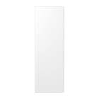 Jung - Touche grande taille / LS 990 Métal Inox laqué blanc