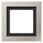 Jung - Cadre 1 poste / LS DESIGN Métal Inox