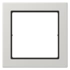 Jung - Cadre 1 poste / LS FLAT DESIGN Gris clair