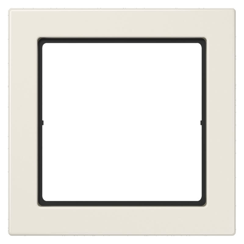 Jung - Cadre 1 poste / LS FLAT DESIGN Ivoire