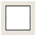 Jung - Cadre 1 poste / LS FLAT DESIGN Ivoire