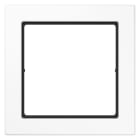 Jung - Cadre 1 poste / LS FLAT DESIGN Blanc