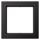 Jung - Cadre 1 poste / LS FLAT DESIGN Dark Canon de Fusil