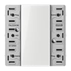 Jung - eNet Emetteur mural RF-platine 3 voies / LS 990