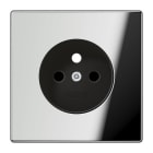 Jung - Enjo pour prise Franco / Belge / LS 990 Chrome