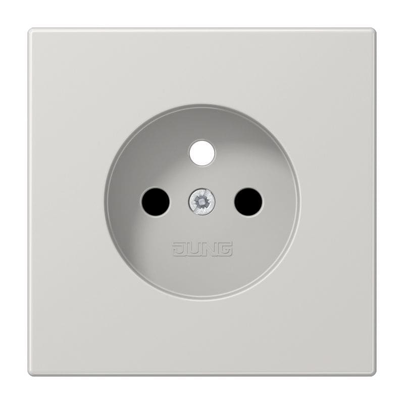 Jung - Enjo pour prise Franco/Belge / LS 990 Gris clair