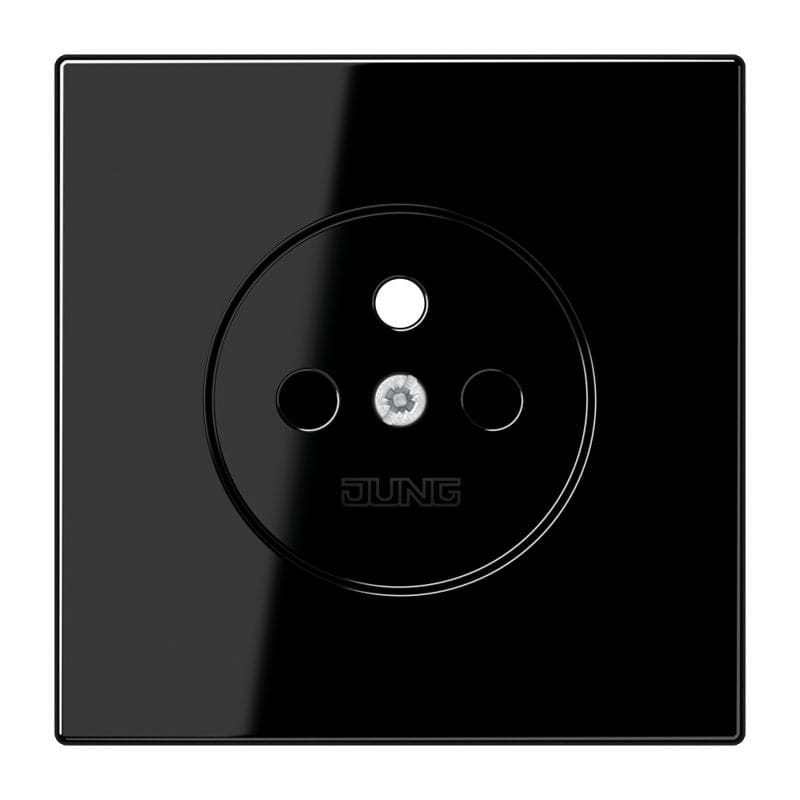 Jung - Enjo pour prise Franco/Belge / LS 990 Noir