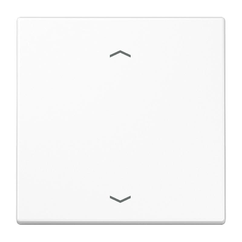 Jung - Enjo de cde standard avec flèches / LS 990 Blanc