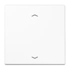 Jung - Enjo de cde standard avec flèches / LS 990 Blanc