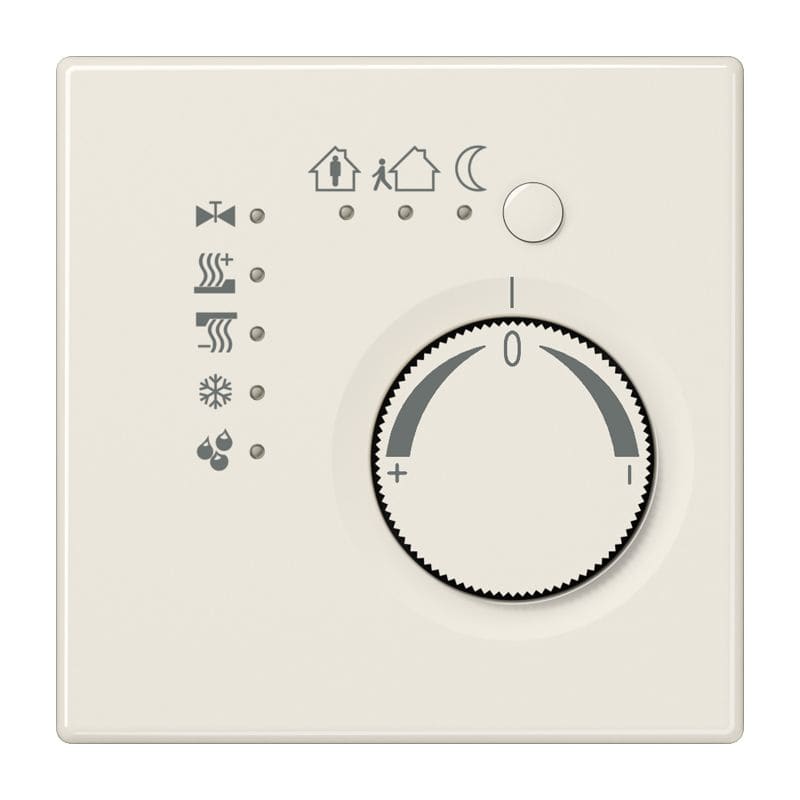 Jung - Régulateur KNX avec entrée binaire / LS 990 Ivoire