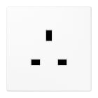 Jung - Prise B.S / LS 990 Blanc