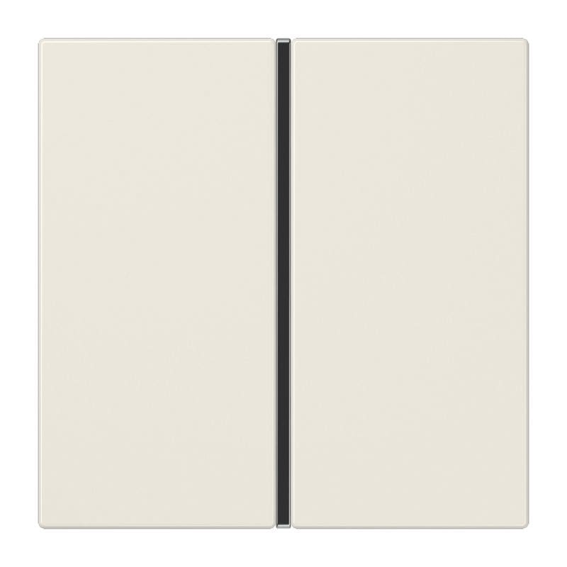 Jung - Kit touche complet 1 voie platine F40 / LS 990 Ivoire