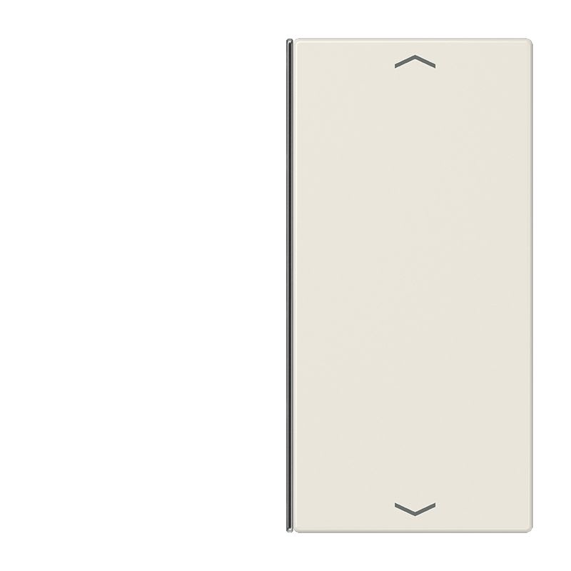 Jung - Touche 2 voies avec flèches platine F40 / LS 990 Ivoire