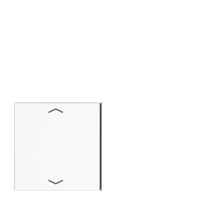 Jung - Touche G 4 voies avec flèches platine F40 / LS 990 Blanc