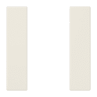 Jung - Kit touche complet 1 voie F50 / LS 990 Ivoire