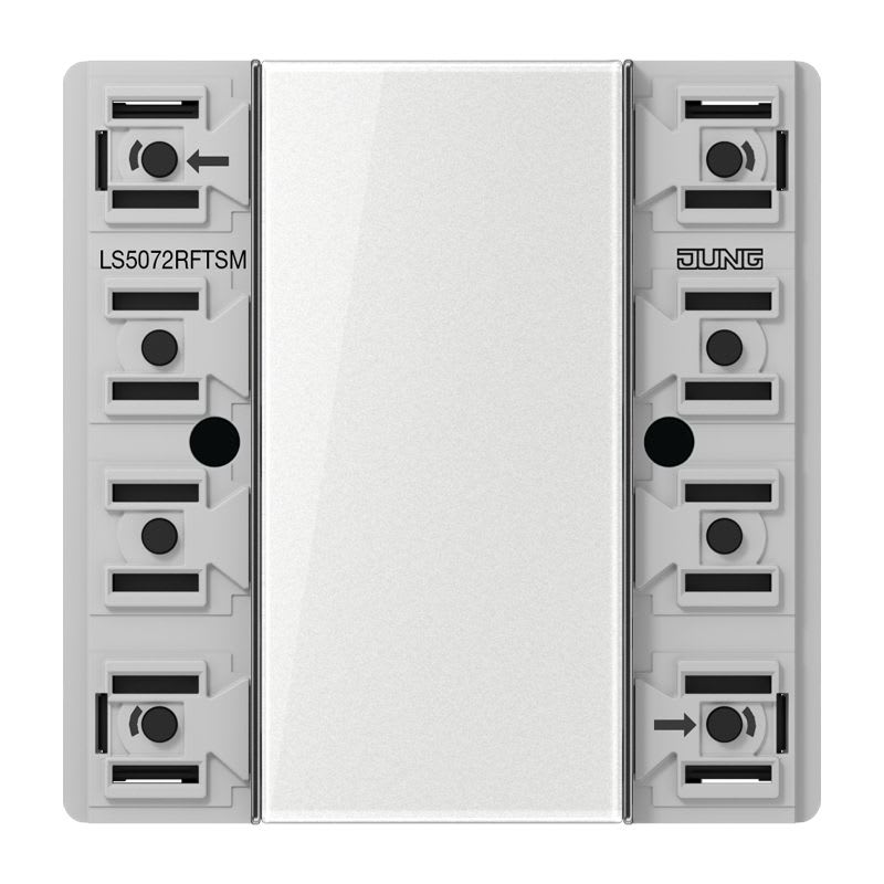 Jung - Module 2 voies émetteur mural KNX RF F50 / LS 990