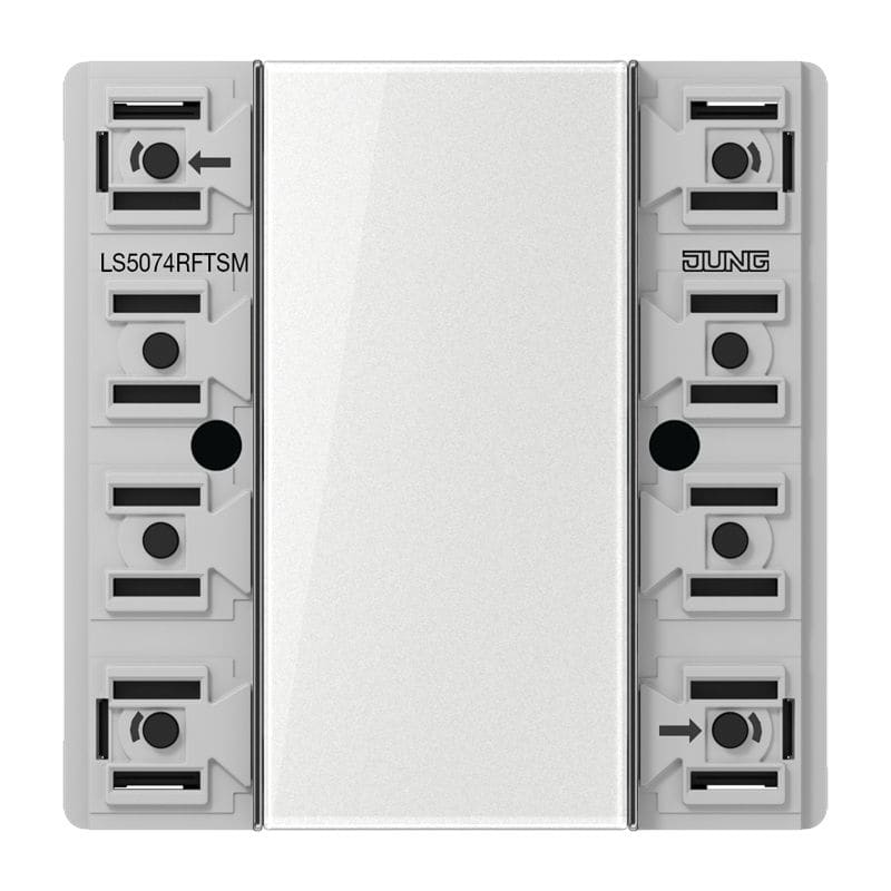 Jung - Module 4 voies émetteur mural KNX RF F50 / LS 990