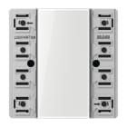 Jung - Module 4 voies émetteur mural KNX RF F50 / LS 990