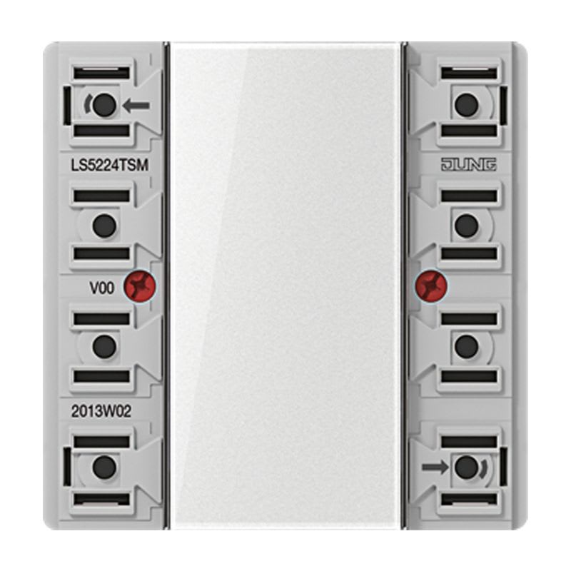 Jung - Platine de cde 2 voies 24 V AC/DC avec 4 points de commande - LS 990