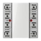 Jung - Platine de cde 4 voies 24 V AC/DC avec 8 points de commande - LS 990