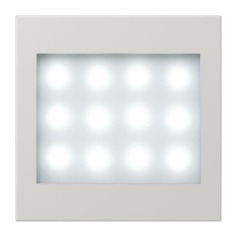 Jung - Liseuse LED blanc / LS 990 Gris clair
