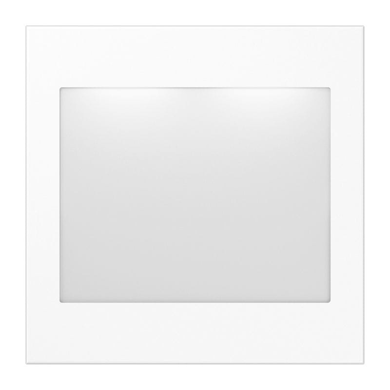 Jung - Signal lumineux LED blanc+bleu / LS 990 Blanc