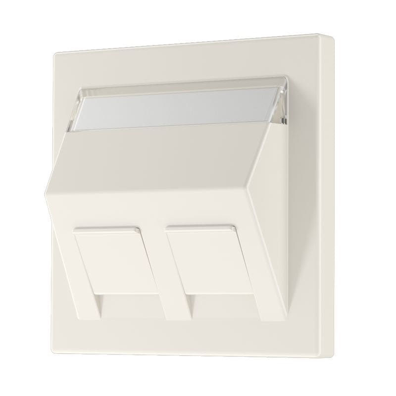 Jung - Enjoliveur pour noyau Modulear Jack / LS 990 Ivoire
