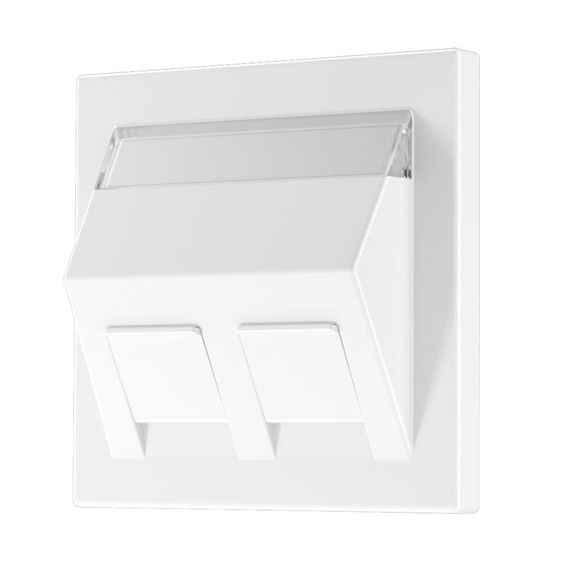 Jung - Enjoliveur pour noyau Modulear Jack / LS 990 Blanc