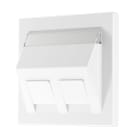Jung - Enjoliveur pour noyau Modulear Jack / LS 990 Blanc