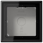 Jung - Boîtier saillie avec cadre 1 poste / LS 990 Noir